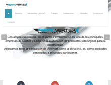 Tablet Screenshot of ferrovertex.com